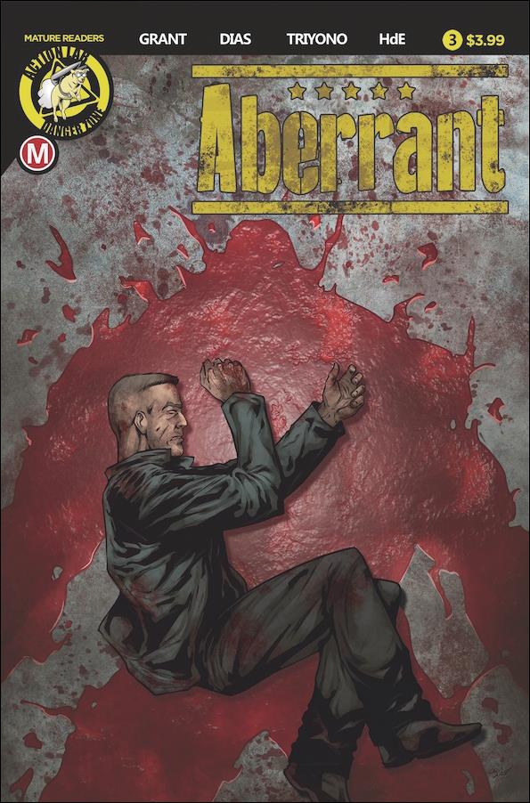 Aberrant issue 3 Davi Leon Dias "Blood" Cover