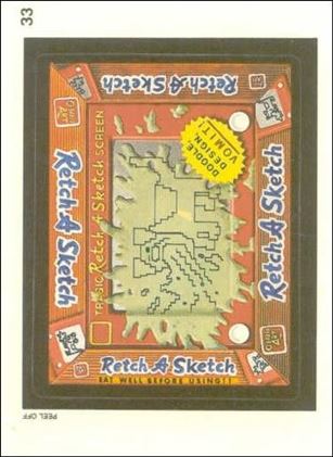 Wacky Packages (Base Set) card 33 Retch A Sketch