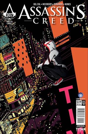 Assassin's Creed issue 7 Chris Thornley Cover
