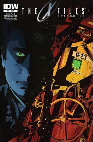 X-Files: Season 10 issue 19 Francesco Francavilla Cover
