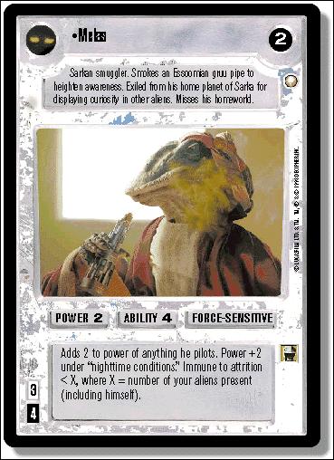 Star Wars: Special Edition Limited (Base Set) card 178 Melas