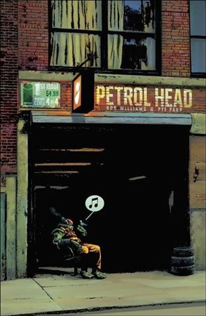 Petrol Head issue 1-D Laurence Campbell Cover