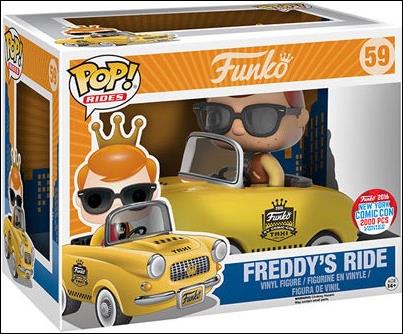 POP! Rides figure 59-C Freddy's Ride (Taxi) NYCC 2016 1/2000