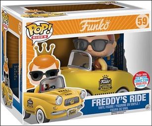 POP! Rides figure 59-C Freddy's Ride (Taxi) NYCC 2016 1/2000