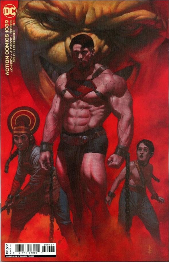 Action Comics (1938) issue 1039-C Riccardo Federici 1:25 Cardstock Cover