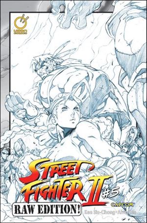 Street Fighter II (2005) issue 5-D 1:10 Raw Edition