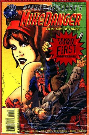 Mickey Spillane's Mike Danger (1995) issue 7 Polybagged with a Random Tekno Issue