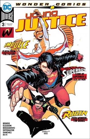 Young Justice (2019) issue 3 Patrick Gleason Cover