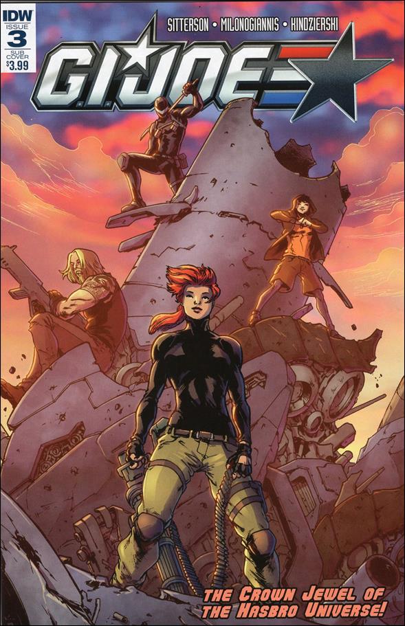G.I. Joe (2016) issue 3-C Paolo Villanelli Subscription Cover