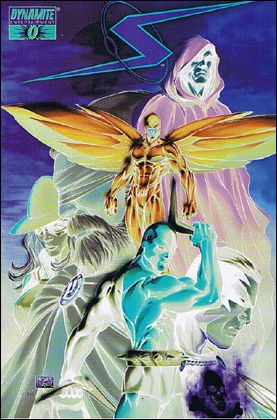 Project Superpowers (2008) issue 0-D Michael Turner 1:100 Negative Cover