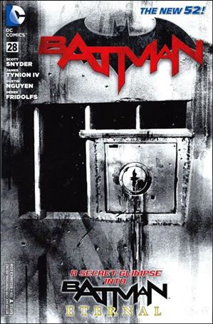 Batman (2011) issue 28-E Dustin Nguyen Black & White Cover