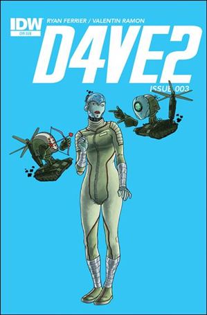 D4VE2 issue 3-B Subscription Cover