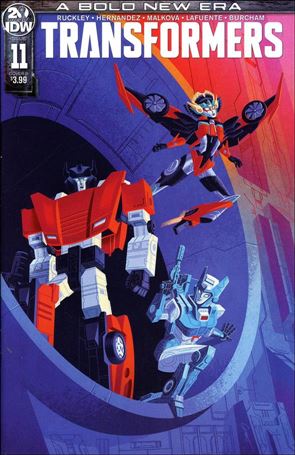 Transformers (2019) issue 11-B George Caltsoudas Cover