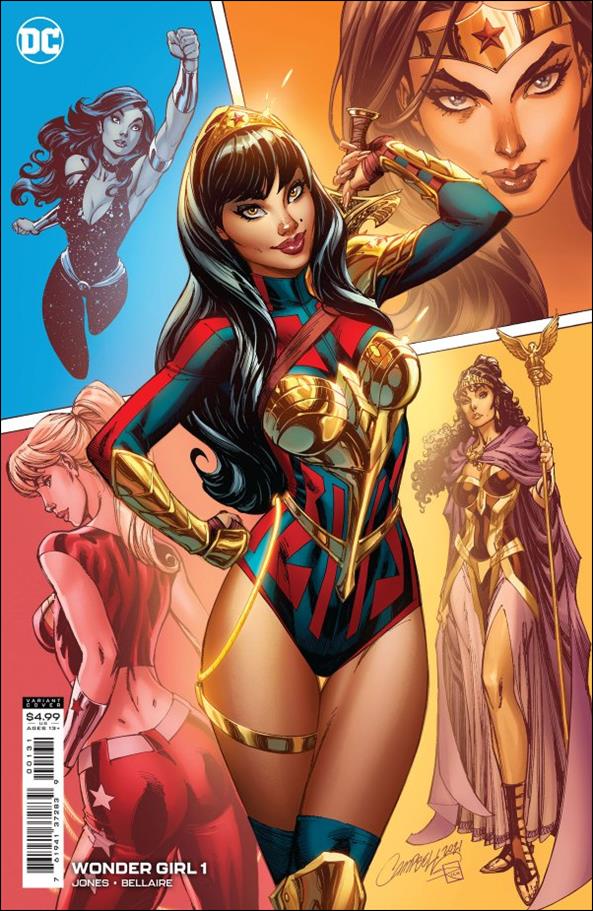 Wonder Girl (2021) issue 1-D J. Scott Campbell 1:25 Cardstock Cover
