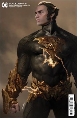 Black Adam issue 8-E Alexander Lozano 1:25 Cardstock Cover