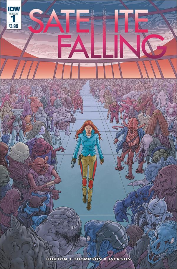 Satellite Falling issue 1 Stephen Thompson Cover