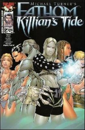 Michael Turner's Fathom: Killians Tide issue 2 Talent Caldwell Cover