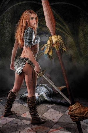 Red Sonja: Price of Blood issue 3-I 1:20 Virgin Cosplay Photo Cover