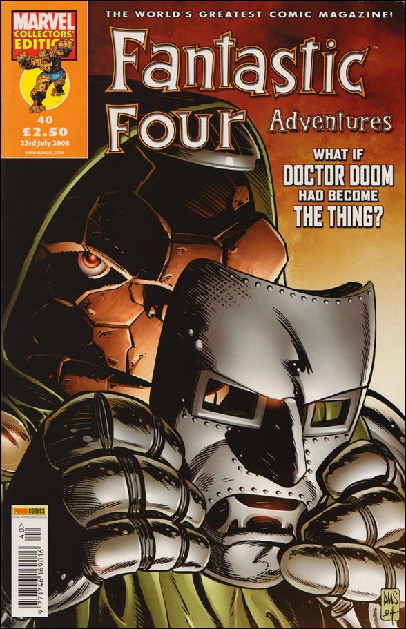 Fantastic Four Adventures (UK) issue 40 Cardstock Cover