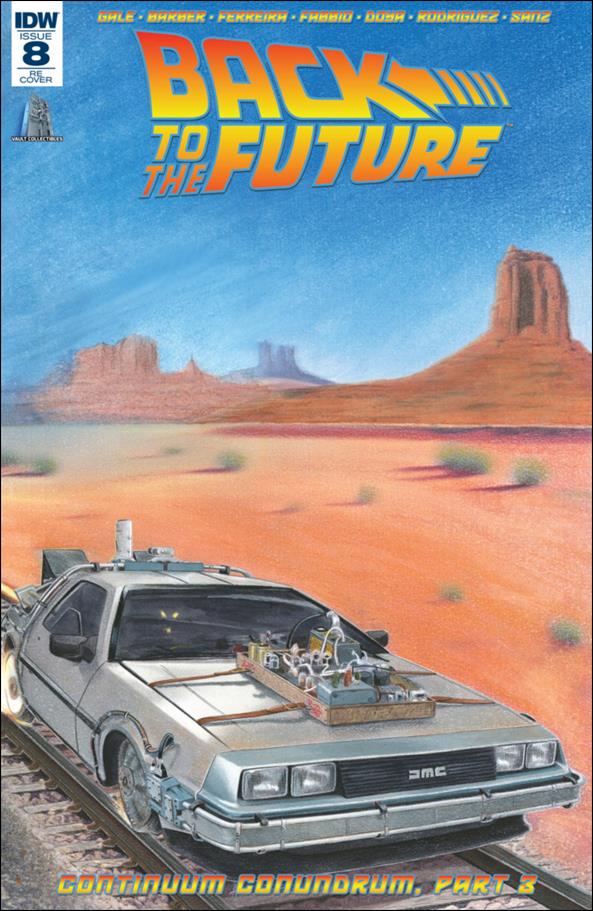 Back to the Future (2015) issue 8-C Adam Riches Vault Collectibles Cover