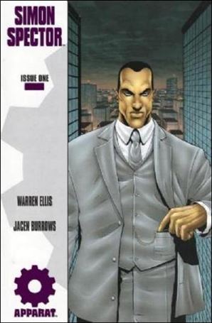 Warren Ellis' Simon Spector issue 1-B Purple Foil Cover