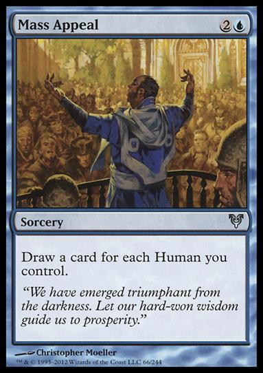 Magic the Gathering: Avacyn Restored (Base Set) card 66 Mass Appeal