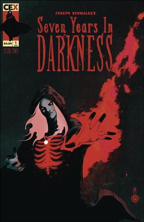Seven Years In Darkness: Year Two issue 1-B Joseph Schmalke Black & Red Cover