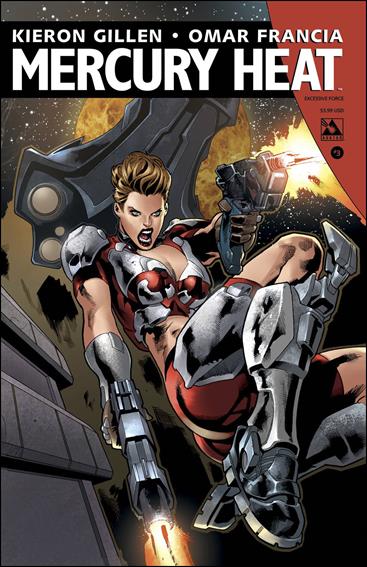 Mercury Heat issue 3-D Excessive Force Cover