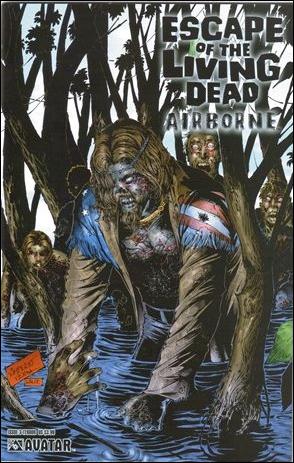 Escape of the Living Dead: Airborne issue 3-E Terror Cover