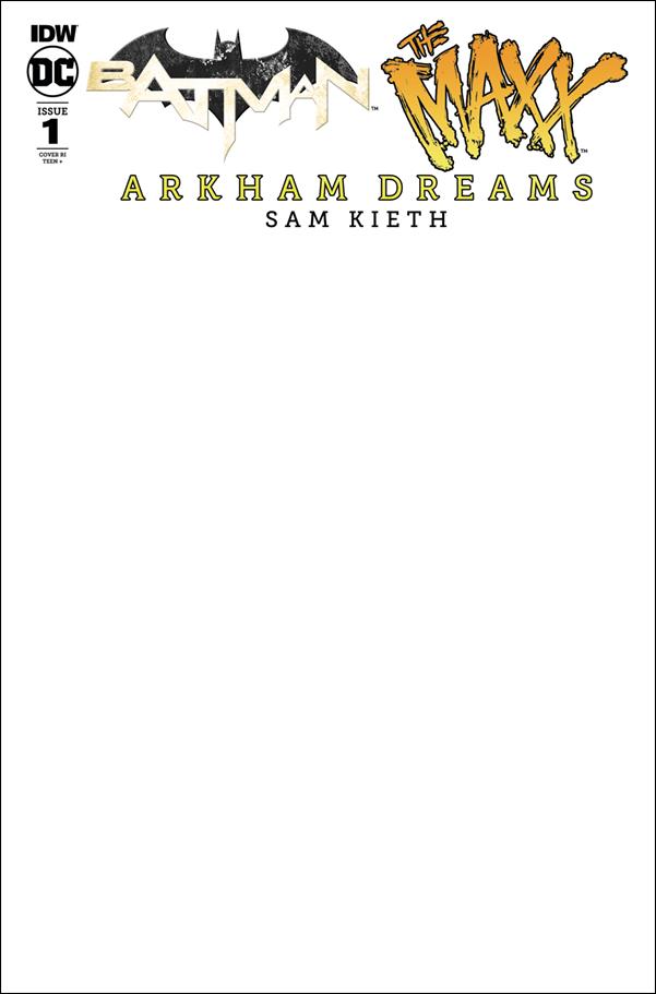 Batman/The Maxx: Arkham Dreams issue 1-C 1:10 Blank Cover