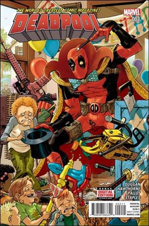 Deadpool (2016) issue 2 Tony Moore Cover