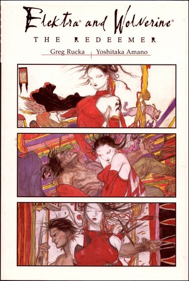 Elektra & Wolverine: The Redeemer issue 1 Dust Jacket
