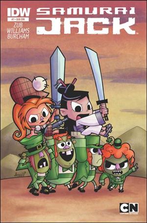 Samurai Jack issue 7-B Agnes Garbowska Subscription Cover