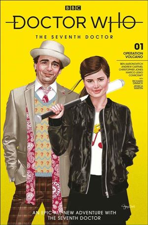 Doctor Who: The Seventh Doctor: Operation Volcano issue 1-D Simon Myers Cover