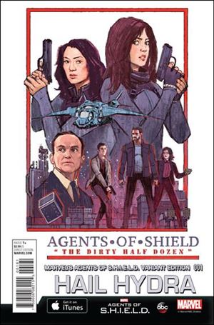 Hail Hydra issue 1-C Jake Wyatt 1:15 Marvel's Agents of SHIELD Cover