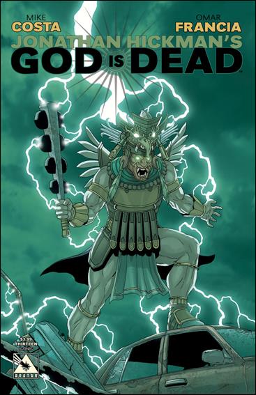 God is Dead issue 13-D Jacen Burrows Iconic Cover