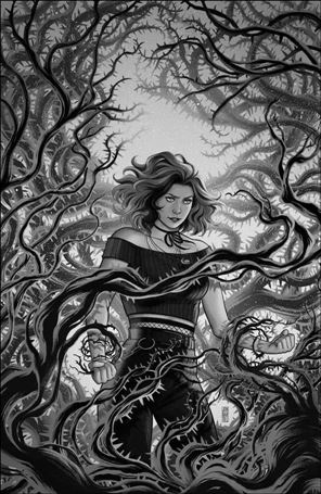 Buffy the Vampire Slayer: Willow (2020) issue 5-D Jen Bartel 1:10 Black & White Cover