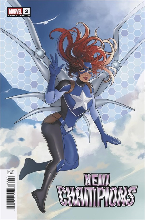 New Champions issue 2-D Romy Jones 1:25 Cover