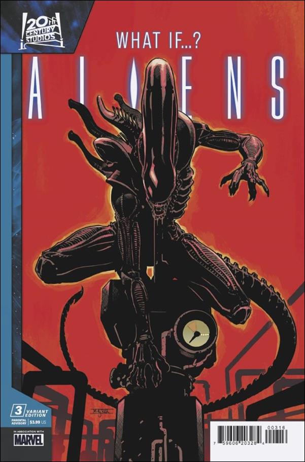 Aliens: What If...? issue 3-C Mahmud Asrar 1:25 Cover