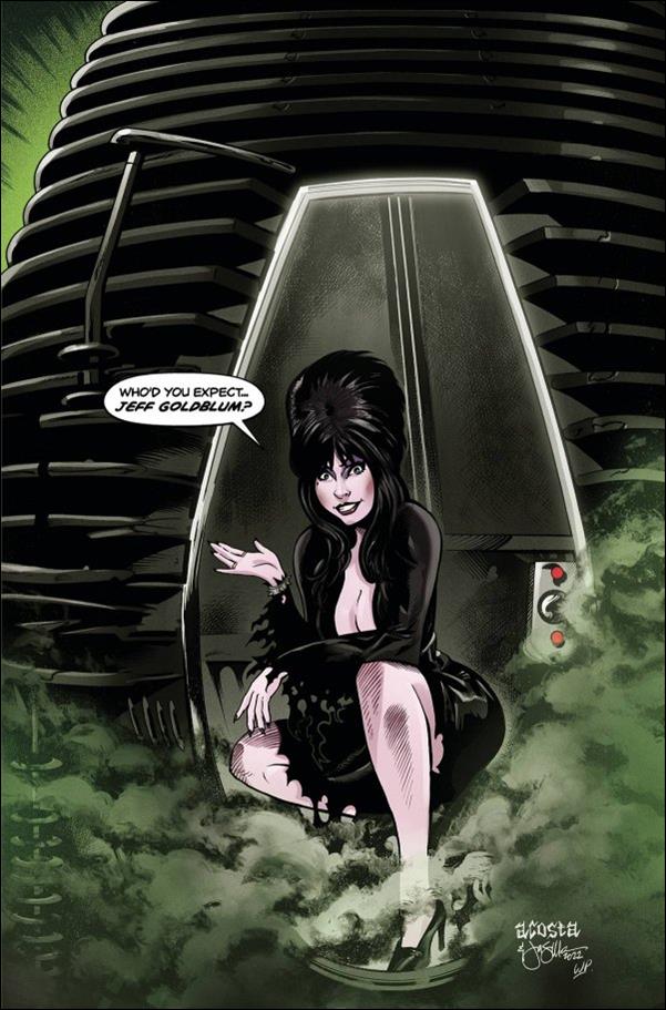 Elvira in Horrorland issue 5-I Dave Acosta 1:30 Virgin Cover