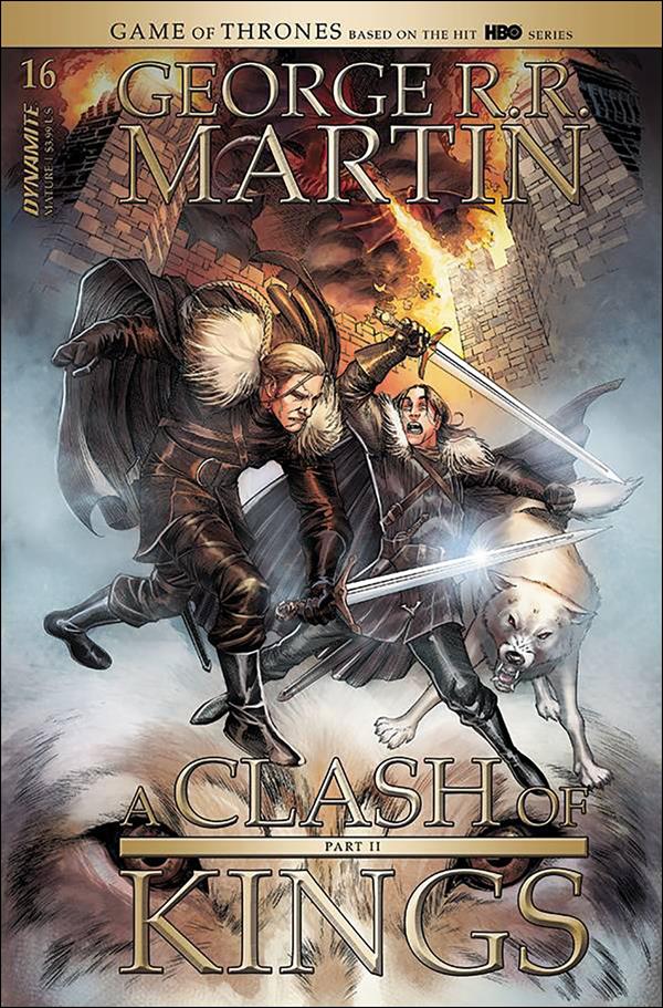 George R. R. Martin's A Clash of Kings (2020) issue 16 Mike Miller Cover