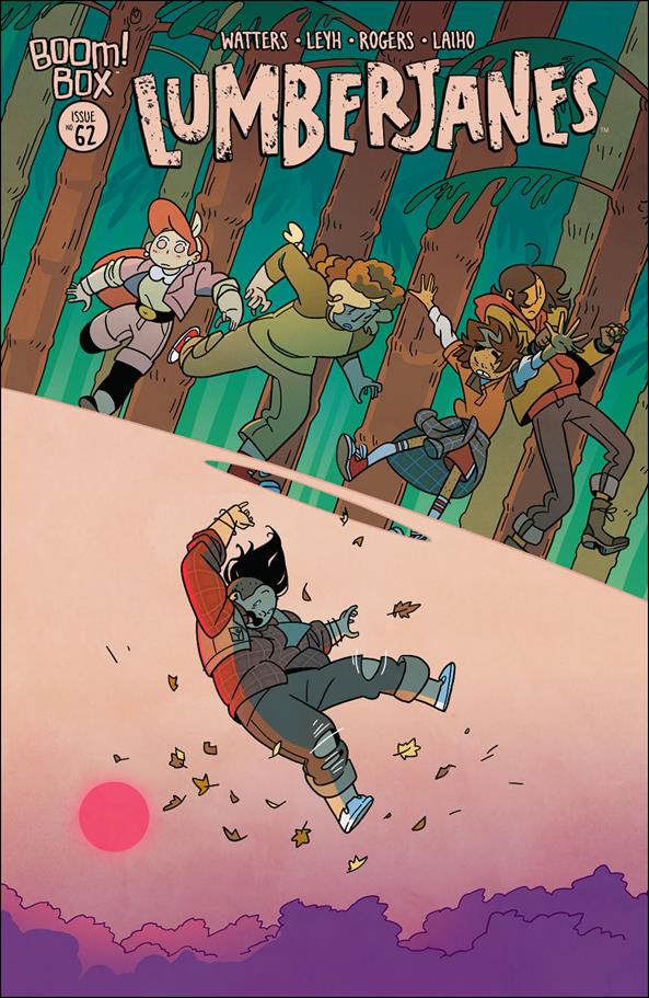 Lumberjanes issue 62 Kat Leyh Cover