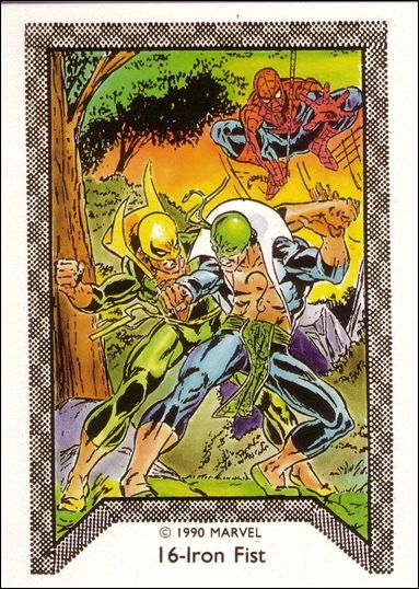 Spider-Man Team-Up (Base Set)   card 16 Iron Fist