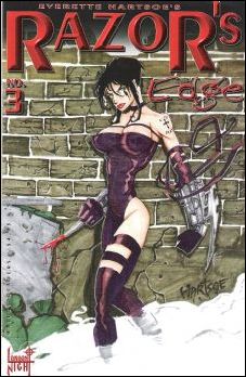 Razor's Edge issue 3-B Everette Hartsoe "Razor" Cover