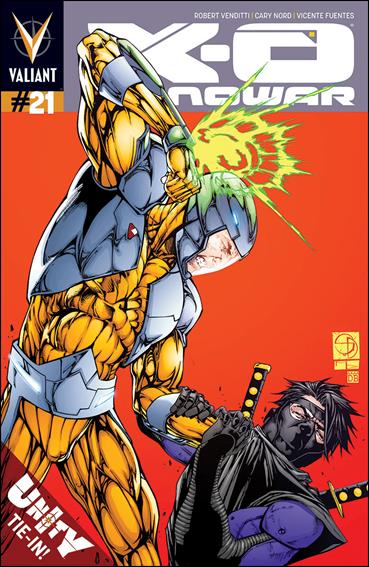 X-O Manowar (2012)  issue 21 Shane Davis Cover