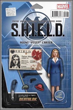 Agent Carter: S.H.I.E.L.D. 50th Anniversary issue 1-C John Tyler Christopher Action Figure Cover