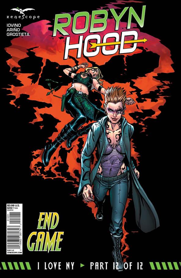 Robyn Hood: I Love NY issue 12-B Sami Kivela Cover