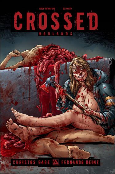 Crossed: Badlands issue 94-C Torture Cover