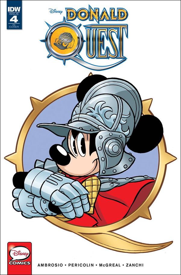 Donald Quest issue 4-C Andrea Freccero 1:10 Cover