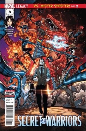 Secret Warriors (2017) issue 8 Javier Garron Cover